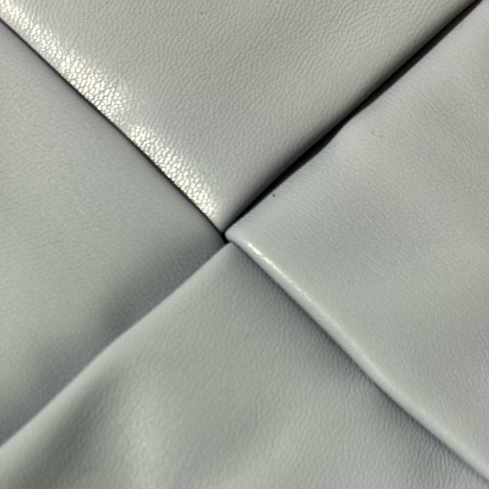 Jules Kae Lillian crossbody or clutch Purse, Butter soft Vegan leather baby blue - Picture 8 of 9